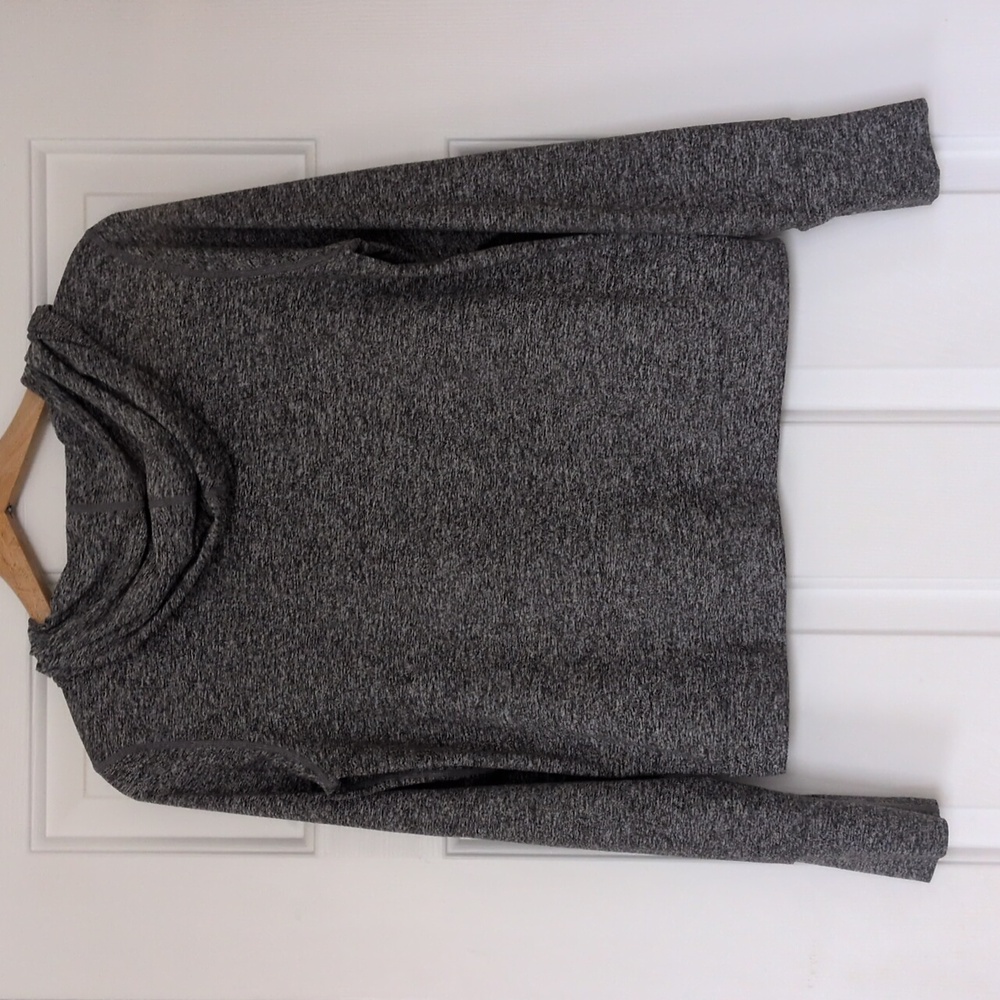 Vuori Halo Essential Hoodie Grey Women's Small Pullover Sweatshirt - Picture 6 of 9